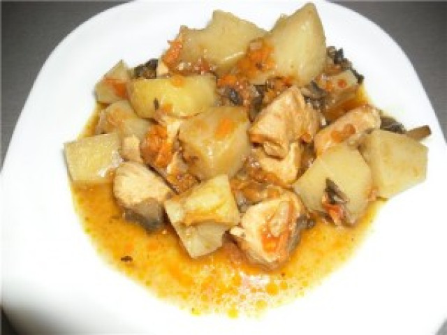 Картошка с грибами в мультиварке - 46 рецептов: Овощные блюда | Foodini